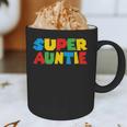 Gamer Aunt Super Auntie Gaming Matching Dad & Mom Kids Graphic Print Coffee Mug