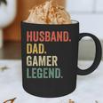 Gamer Husband Dad Video Game Legend Father's Day Graphic Print Coffee Mug Gamer Husband Dad Video Game Legend Father's Day Graphic Print Coffee Mug