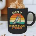 Gen X Slide Strong Generation X Gen Xer Nostalgia Graphic Print Coffee Mug Gen X Slide Strong Generation X Gen Xer Nostalgia Graphic Print Coffee Mug
