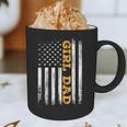 Girl Dad Father's Day Dad Daughter Dad Of Girls Outnumbered Graphic Print Coffee Mug