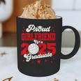 Girlfriend Of a 2025 Graduate Prom Graduation 25 VolleyBall Graphic Print Coffee Mug