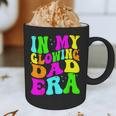 In My Glowing Dad Era Groovy Colorful Bright Graphic Print Coffee Mug
