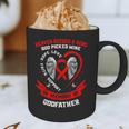 Go Red In Memory Of Godfather Heart Disease Awareness Graphic Print Coffee Mug Go Red In Memory Of Godfather Heart Disease Awareness Graphic Print Coffee Mug