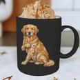 Golden Retriever I Love Dad Dog Dad Father's Day Graphic Print Coffee Mug Golden Retriever I Love Dad Dog Dad Father's Day Graphic Print Coffee Mug