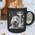 Goldendoodle Alien UFO Taking a Selfie Dog Mom Dad Graphic Print Coffee Mug