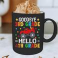 Goodbye 3rd Grade Hello 4th Grade Graduation 2024 Graphic Print Coffee Mug