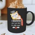 I Graduated Can I Go Back To Sleep Now Graduation Graphic Print Coffee Mug