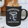 I Graduated Graduate Class Of 2025 Koala Graduation Graphic Print Coffee Mug