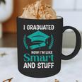 I Graduated Smart Graduation Student College University Graphic Print Coffee Mug