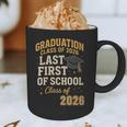 Graduation Class Of 2026 My Last First Day Of School Senior Graphic Print Coffee Mug