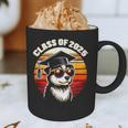 Graduation Day 2025 Graduate Class School Degree College Dog Graphic Print Coffee Mug