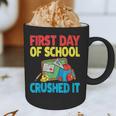 Graduation First Day Of School Crushed It Graphic Print Coffee Mug