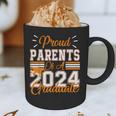 Graduation Proud Parents Of a 2024 Graduate For Mom And Dad Graphic Print Coffee Mug