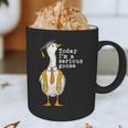 Graduation Senior Silly Goose Today Im A Serious Goose Graphic Print Coffee Mug