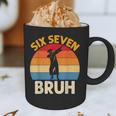 Graduation Six Seven Bruh Dabbing 67 Meme 6 7 Boys Kids Graphic Print Coffee Mug