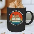 Graduation Sloth Can I Go Back To Bed Now Vintage Graphic Print Coffee Mug