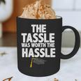 Graduation The Tassle Was Worth The Hassle T-Shirt Graphic Print Coffee Mug
