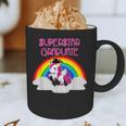 Graduation Unicorn Superstar Magical Colorful Rainbow Tshirt Graphic Print Coffee Mug