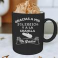 Graduation s Gracias a Mis Padres y a La Chancla Graphic Print Coffee Mug