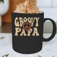 Groovy Papa 70s Aesthetic Nostalgia 1970's Retro Dad Graphic Print Coffee Mug Groovy Papa 70s Aesthetic Nostalgia 1970's Retro Dad Graphic Print Coffee Mug