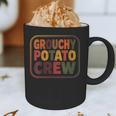 Grouchy Potato Crew Introvert Sarcasm Graphic Print Coffee Mug