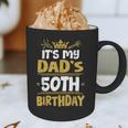 Happy It's My Dad's 50th Birthday 1975 50 Years Old Graphic Print Coffee Mug