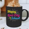 Happy Last Day Of School Graduation Teacher Students Graphic Print Coffee Mug