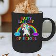 Happy Last Day Of School Teacher Student Graduation Unicorn Graphic Print Coffee Mug