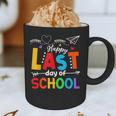 Happy Last Day Of School Teacher Women Student Graduation Graphic Print Coffee Mug