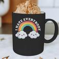 I Hate Everybody Rainbow Sarcastic Grumpy Introvert Graphic Print Coffee Mug I Hate Everybody Rainbow Sarcastic Grumpy Introvert Graphic Print Coffee Mug