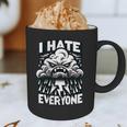 I Hate Everyone Introvert Anti-Social Dark Humor Graphic Print Coffee Mug I Hate Everyone Introvert Anti-Social Dark Humor Graphic Print Coffee Mug