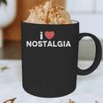 I Heart Love Nostalgia Graphic Print Coffee Mug