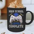 High School Level Complete Class Of 2025 Graduation Graphic Print Coffee Mug
