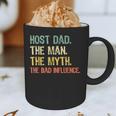 Host Dad The Man Myth The Bad Influence Retro Graphic Print Coffee Mug Host Dad The Man Myth The Bad Influence Retro Graphic Print Coffee Mug