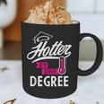 Hotter By One Degree Graduation Graphic Print Coffee Mug