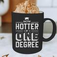 Now Hotter By One Degree Graduation Grade Student Graphic Print Coffee Mug
