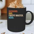 Husband Dad Firepit Master Hero Graphic Print Coffee Mug Husband Dad Firepit Master Hero Graphic Print Coffee Mug