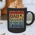 Husband Dad Grandpa 67 Year Old Legend 67th Birthday Vintage Graphic Print Coffee Mug