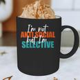 I'm Not Anti-Social But I'm Selective Introvert Graphic Print Coffee Mug