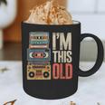 I'm This Old Vintage Cassette Tape Nostalgia Graphic Print Coffee Mug I'm This Old Vintage Cassette Tape Nostalgia Graphic Print Coffee Mug