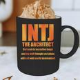 INTJ Architect Personality Introvert Sarcastic Orange Graphic Print Coffee Mug INTJ Architect Personality Introvert Sarcastic Orange Graphic Print Coffee Mug