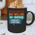 Introvert Aircraft Spotting Lovers Men & Women Graphic Print Coffee Mug