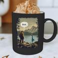 Introvert Bigfoot Sasquatch Loch Ness Monster Bruh Graphic Print Coffee Mug