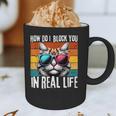 Introvert Cat How Do I Block You Retro Cat Sarcastic Men Women Girls Graphic Print Coffee Mug Introvert Cat How Do I Block You Retro Cat Sarcastic Men Women Girls Graphic Print Coffee Mug