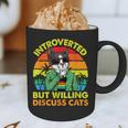Introvert Cats Sarcasm Cat Lover Introverts Graphic Print Coffee Mug Introvert Cats Sarcasm Cat Lover Introverts Graphic Print Coffee Mug