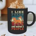 Introvert Fox Animal Lover Saying Loner Antisocial Graphic Print Coffee Mug