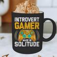 Introvert Gamer Video Games Anti Social Team Player Graphic Print Coffee Mug