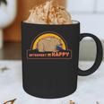 Introvert Me Happy Retro Sunset Capybara Tee Graphic Print Coffee Mug Introvert Me Happy Retro Sunset Capybara Tee Graphic Print Coffee Mug