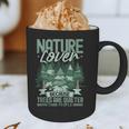 Introvert Nature Lover Introverted Forest Lover & Tree Graphic Print Coffee Mug