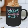 Introvert Office Staff Secretary Administrative Assistant Graphic Print Coffee Mug